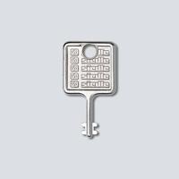 Siedle 210007019-00 Montageaccessoire voor Accessoires voor deurintercom Zilver - thumbnail