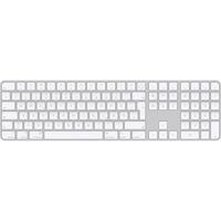 Apple Magic Keyboard Touch ID NumKey Toetsenbord Bluetooth QWERTZ, Duits, Macintosh Wit Oplaadbaar, Vingerafdruklezer, Numeriek toetsenbord - thumbnail