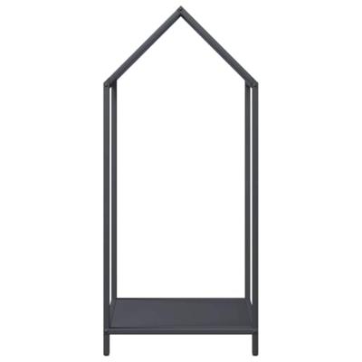 Brandhoutrek 40x25x90 cm koudgewalst staal antracietkleurig