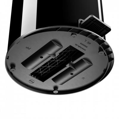 Hailo 0545-060 Pure XL Pedaalemmer 44L Zwart Hailo 0545-060 Pure XL Pedaalemmer 44L Zwart