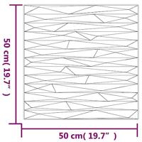 24 st Wandpanelen steen 6 m 50x50 cm XPS beton - thumbnail