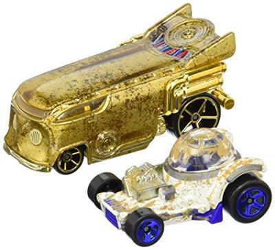Mattel Star wars auto r2-d2 samen met c-3po