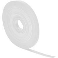 Quadrios 25CA515 Klittenband Om te bundelen Haak- en lusdeel Wit per meter - thumbnail