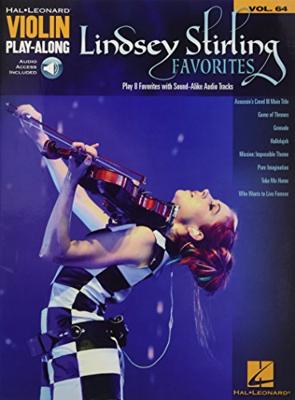 Hal Leonard - Lindsey Stirling Favorites Violin Play-Along 64
