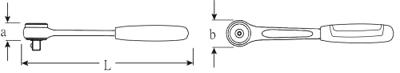 Stahlwille 435SG-QRN 12111030 Omschakelratel 3/8 (10 mm)
