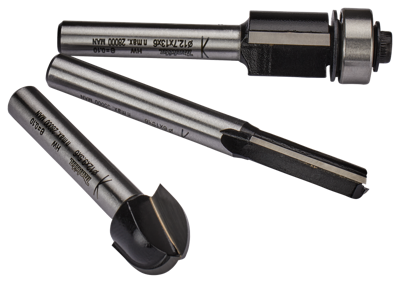 Makita Accessoires Frezenset 6mm 3-delig - D-70459 D-70459