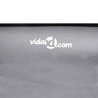 VidaXL Hondenbed lichtgrijs 85 x 85 x 33 cm staal - thumbnail