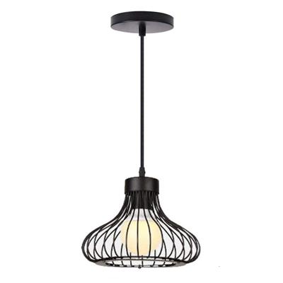 Homestyle Pro mk013-b industriële hanglamp 23x20 cm zwart/metaal