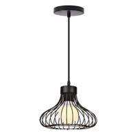 Homestyle Pro mk013-b industriële hanglamp 23x20 cm zwart/metaal - thumbnail