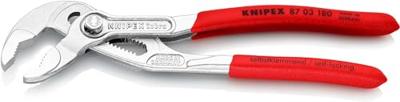 Knipex Waterpomptang Cobra gepolijst 180 mm - 8703180 - thumbnail
