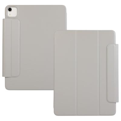 Lunso iPad Air 13 inch (2024/2025) - Tri-Fold Bookcase hoes - Lichtgrijs Lunso iPad Air 13 inch (2024/2025) - Tri-Fold Bookcase hoes - Lichtgrijs