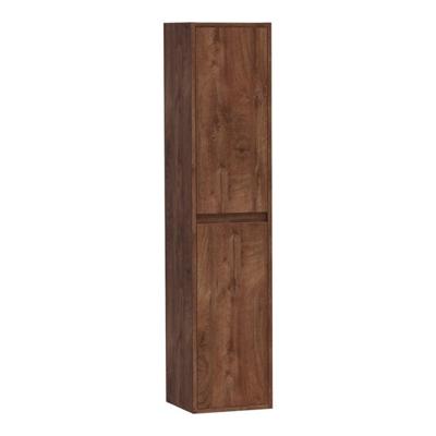 Brauer Adore - Hoge Kast - 160 cm - 2 Deuren - Greeploos - Links of Rechtsdraaiend - Forest Cacao