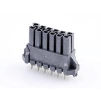 Molex 447691201 Male header, inbouw (standaard) Totaal aantal polen: 12 Inhoud: 1 stuk(s) Tray - thumbnail