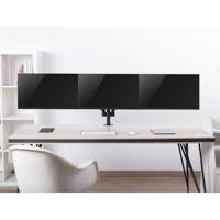 Equip 650134 triple monitorarm Zwart - thumbnail