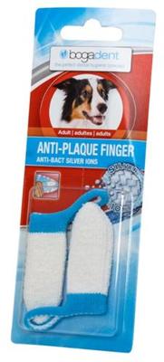 BOGAR Bogadent® Anti-plaque finger - vingertophoesje voor het verwijderen van tandplak - 2 stuks