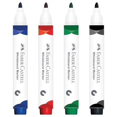 Faber Castell Whiteboardmarkers - set 4 stuks