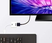 DisplayPort Kabel DisplayPort Male - HDMI Female 0.15 m Wit - thumbnail