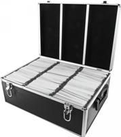MediaRange BOX73 CD-doosje Opbergdoos 500 schijven Zwart - thumbnail