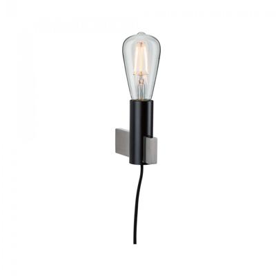 Paulmann Aik 79762 Wandlamp E27 Zwart
