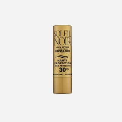Soleil Noir Stick a Lèvres Incolore SPF30 4gr