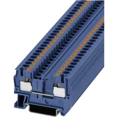 Phoenix Contact 3211760 Doorgangsklem 6.2 mm Snelaansluiting Blauw 1 stuk(s) Piece