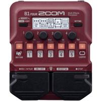 Zoom B1 FOUR Multi-Effects Processor voor elektrische basgitaar - thumbnail