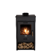 Cosistove Mid Houtkachel Zwart - thumbnail