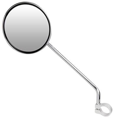 Ergotec Spiegel m-66l lange arm 95mm staal - chroom