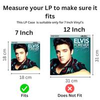 Retro Musique KXRM22R rode 7 inch EP platenkoffer incl. sleeves - thumbnail