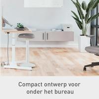 Leitz Ergo actieve Zit/Sta kruk met comfortzitting, lichtgrijs - thumbnail