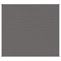 Verzwaringsdeken 200x225 cm 9 kg stof grijs - thumbnail