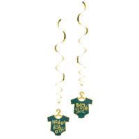 Decoratieswirls Rompertje &apos;Boy or Girl&apos; (2st) - thumbnail