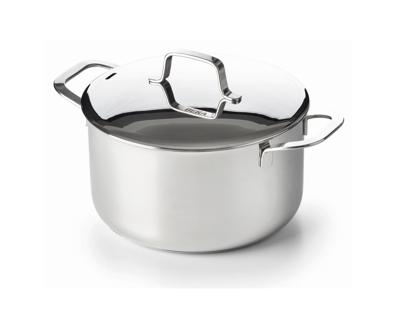 Beka Kookpan Maestro RVS met deksel ø 20 cm / 3.7 liter - geschikt voor alle warmtebronnen