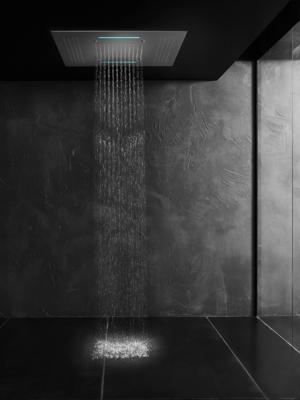 Hotbath Mate Hoofddouche Vierkant Met Led Waterval En Nevel 95 cm M173 - Gepolijst RVS