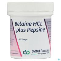 Betaine Hcl + Pesine V-caps 60 Deba - thumbnail