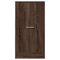 Apothekerskast 40x41x77,5 cm bewerkt hout bruin eikenkleurig - thumbnail