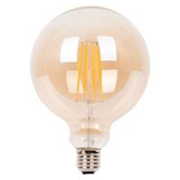 LED E27-G125 Filamentlamp 6 Watt - Dimbaar - Amber - thumbnail