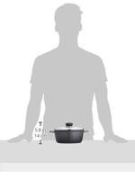 Krüger Haushaltswaren 22020D Kookpan 20 cm - thumbnail