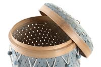 Mandenset DKD Home Decor Multicolour Bamboe Boho 46 x 46 x 58 cm - thumbnail