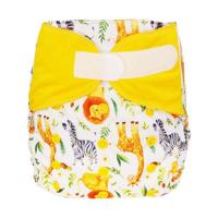 Blümchen overbroekje Zebra - OneSize (4-15 kilo) - Klittenband - thumbnail