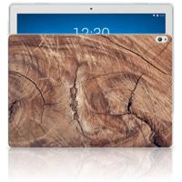 Lenovo Tab P10 Silicone Tablet Hoes Tree Trunk - thumbnail