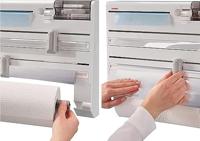 Keukenrolhouder Leifheit 25723 Wit Wit/Grijs Plastic - thumbnail