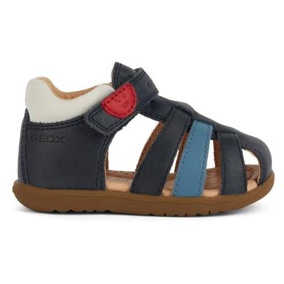 B SANDAL MACCHIA BOY GEOX marineblauw