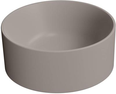 Ben Stelvio ronde waskom Ø32x12cm keramiek beton grijs