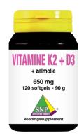 Snp Snp Vitamine K2 D3 Zalmolie (120ca) - thumbnail