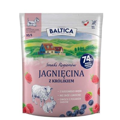 BALTICA Smaki regionów Small breeds Lamb with rabbit - droog hondenvoer - 1kg