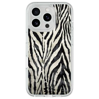 iPhone 16 Pro Max hybride hoesje - Zebra Safari