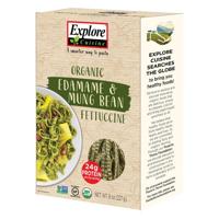 Explore Cuisine Biologische Edamame & Mungbonen Fettucini 200 Gram - thumbnail