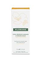 Klorane Crème Dépilatoire Visage & Zones Sensibles 75ml - thumbnail