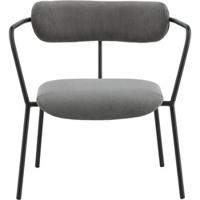 Nohr Fauteuil 'Traver' Rib, kleur Grijs - thumbnail